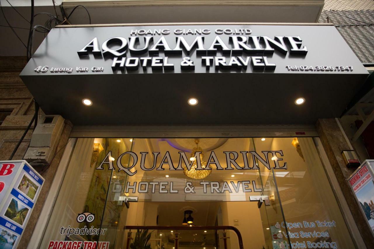 Aquamarine Hotel & Travel Hanoi Bagian luar foto