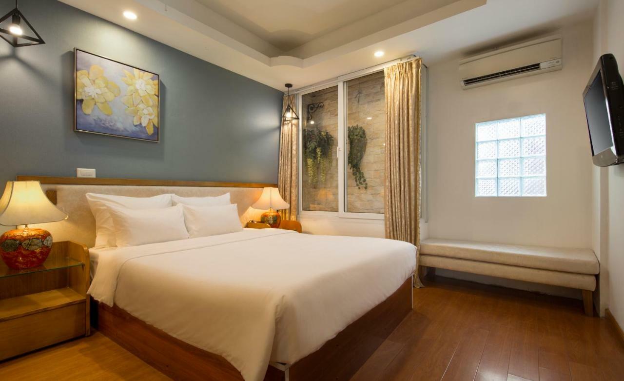 Aquamarine Hotel & Travel Hanoi Bagian luar foto