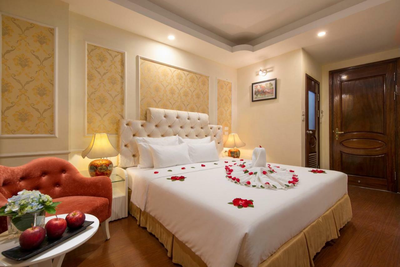 Aquamarine Hotel & Travel Hanoi Bagian luar foto