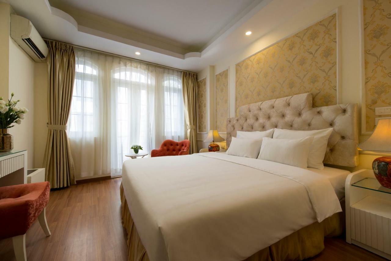 Aquamarine Hotel & Travel Hanoi Bagian luar foto