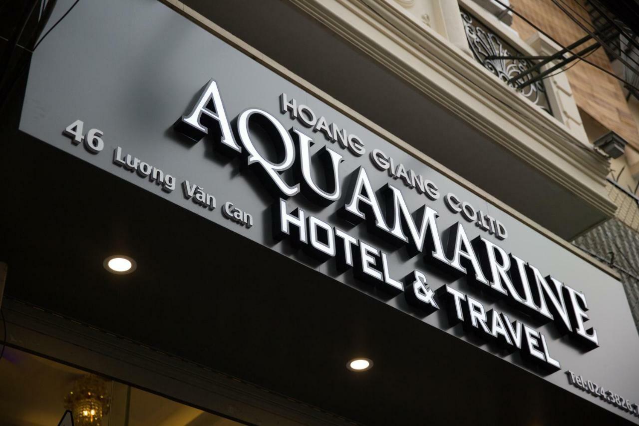 Aquamarine Hotel & Travel Hanoi Bagian luar foto