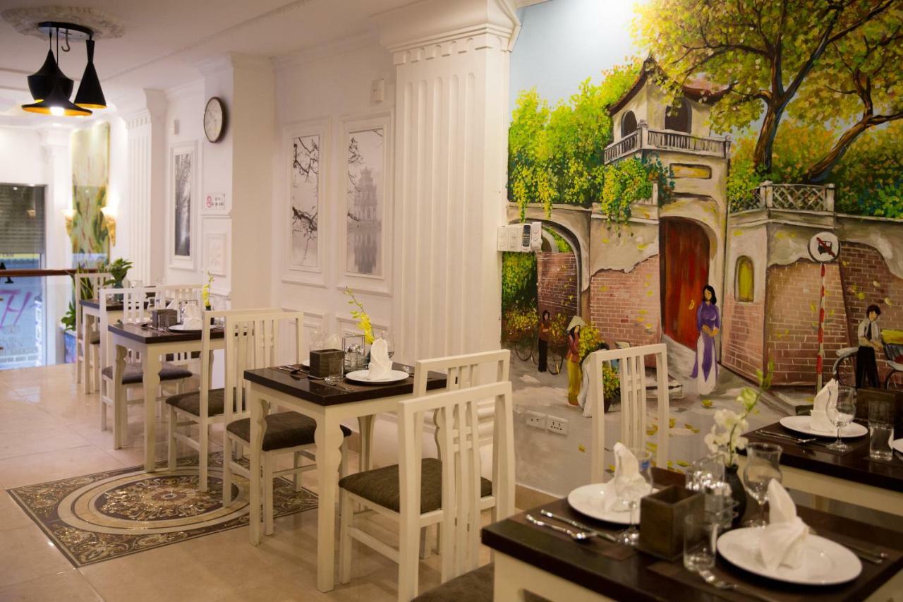 Aquamarine Hotel & Travel Hanoi Bagian luar foto
