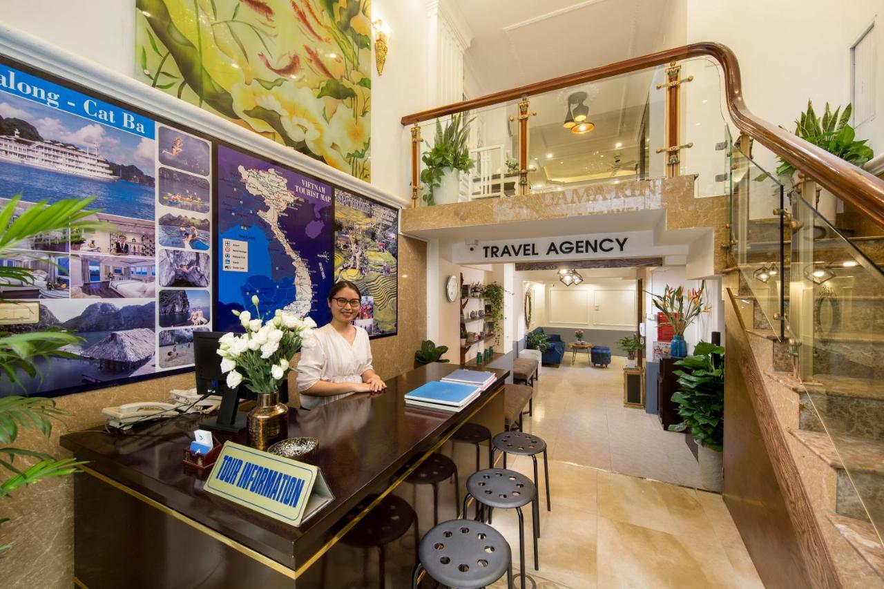 Aquamarine Hotel & Travel Hanoi Bagian luar foto